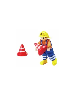 Grande grue de chantier en bois - Hape