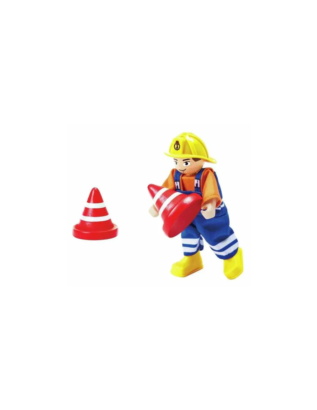 Grande grue de chantier en bois - Hape