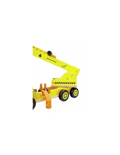 Grande grue de chantier en bois - Hape
