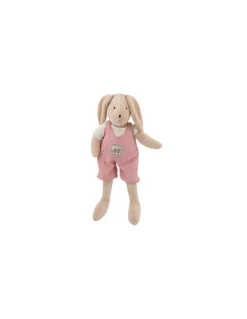 Grande peluche Sylvain le lapin La Grande Famille - Moulin Roty