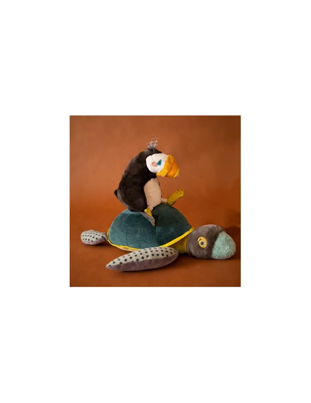 Grande tortue Tout autour du monde - Moulin Roty