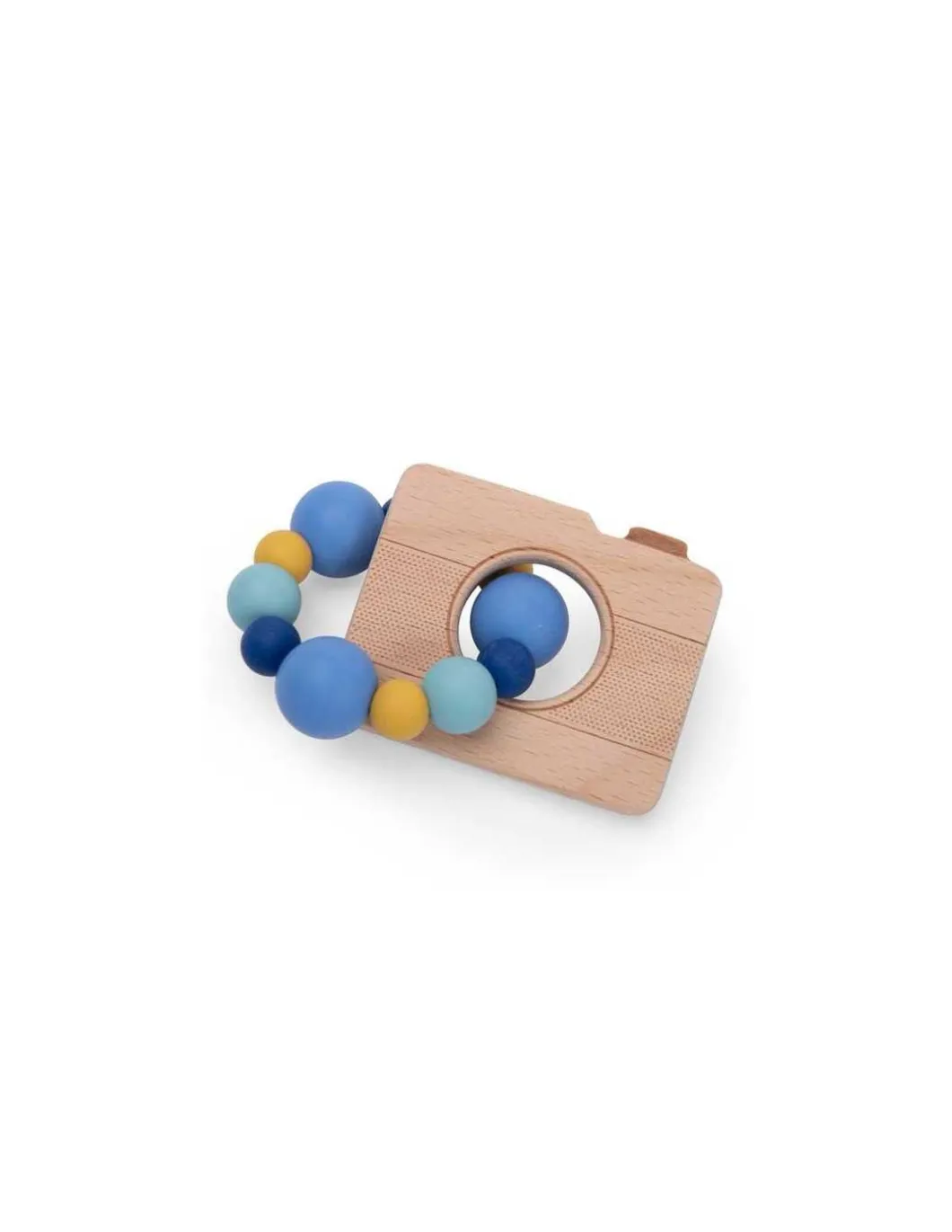 Hochet anneau de dentition appareil photo Puce & Pilou - Moulin Roty
