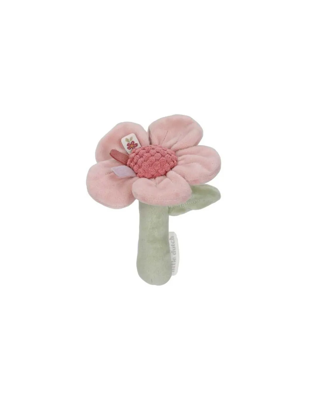 Hochet peluche fleur Fairy Garden - Little Dutch