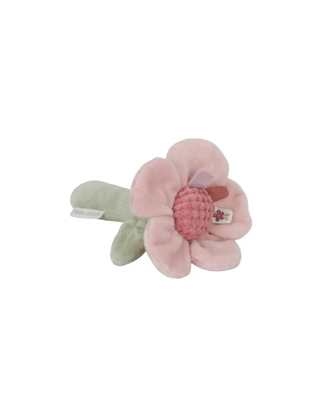 Hochet peluche fleur Fairy Garden - Little Dutch