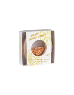 Hochet sensoriel orange - Petit Boum