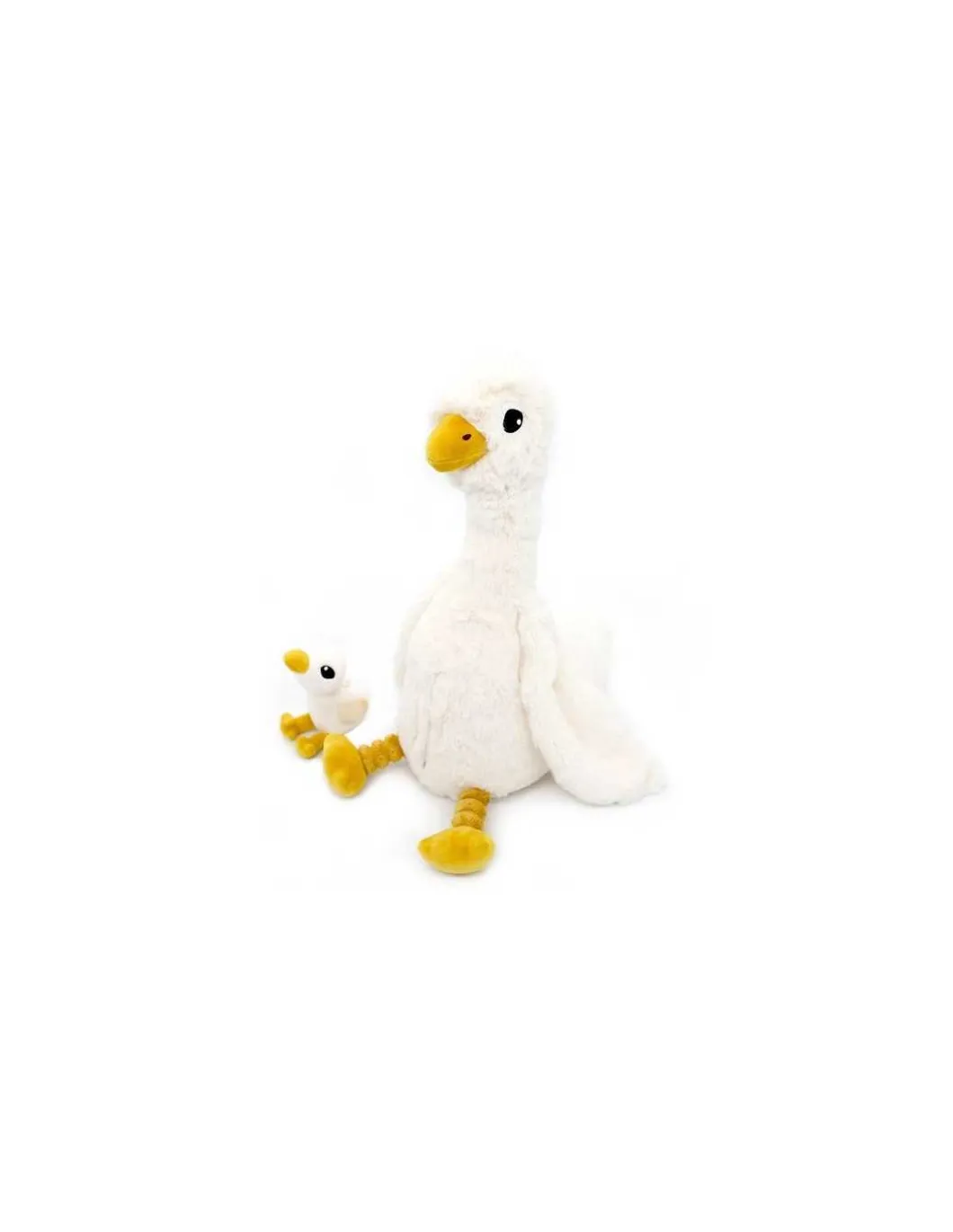 Jébongou l'oie blanche maman bébé - Les Ptipotos by Déglingos