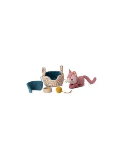 Jeanne le chat et son panier - Lilliputiens