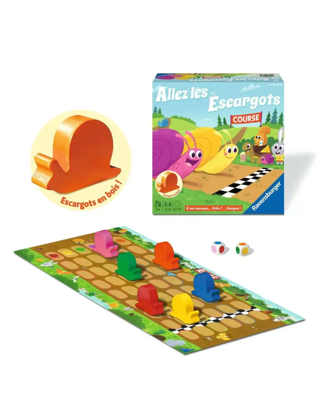 Jeu Allez les escargots - Ravensburger