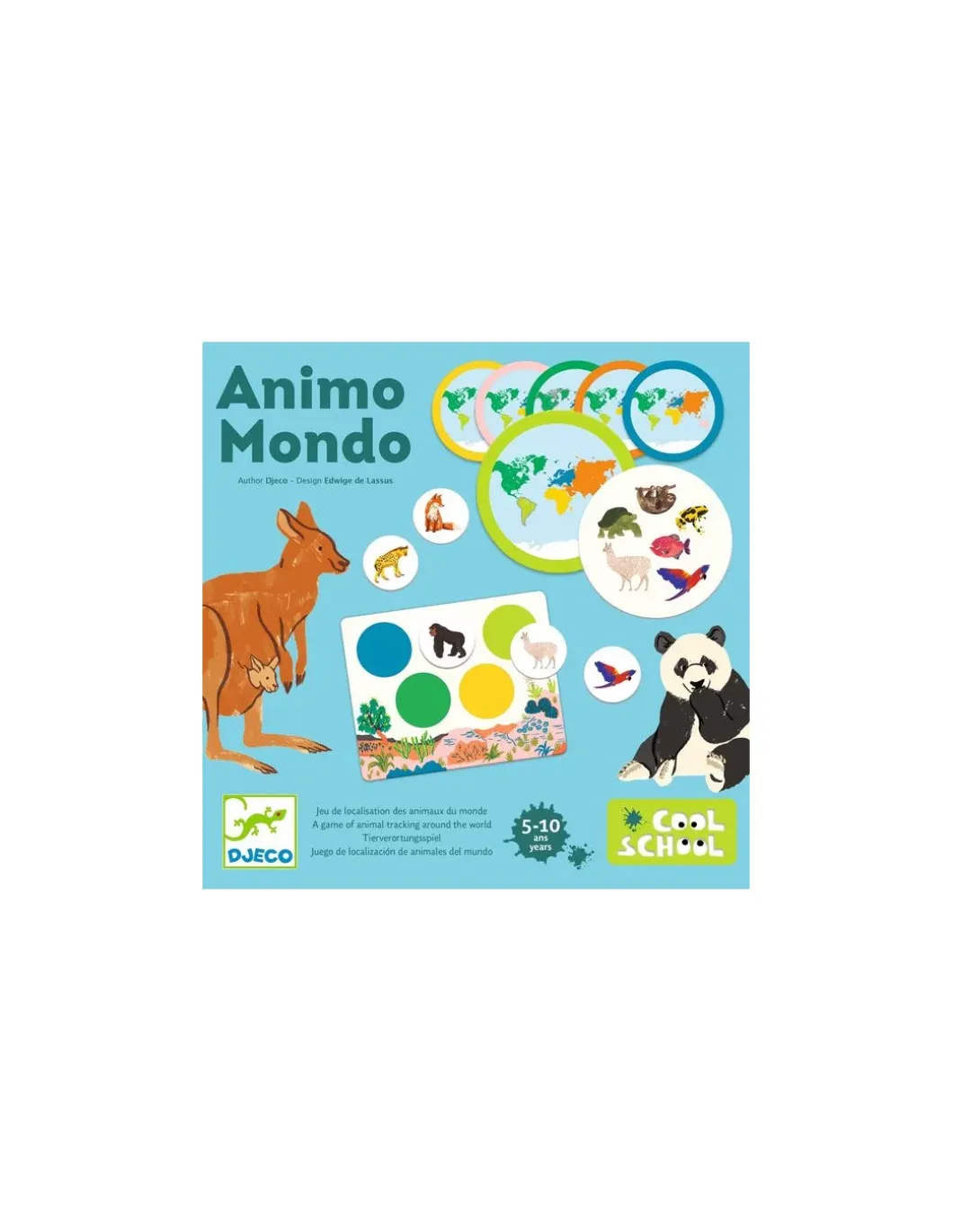 Jeu Animo Mondo - Djeco