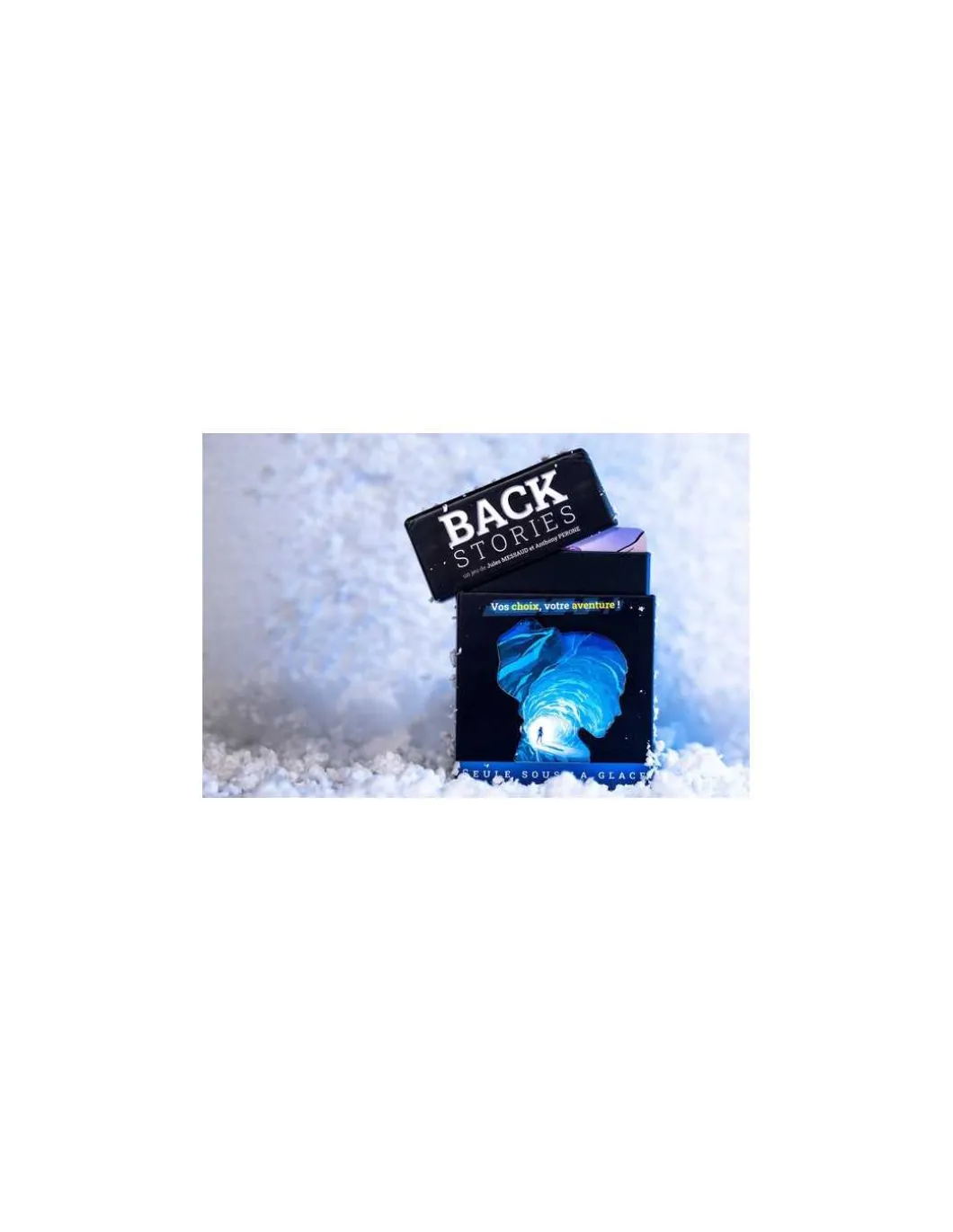 Jeu Backstories : Seule sous la glace