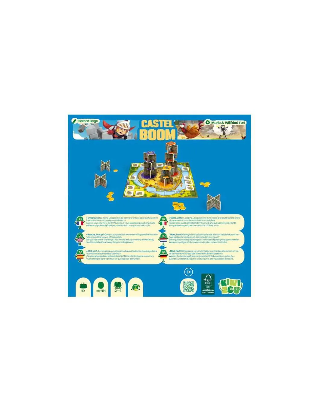 Jeu Castel Boom - Kiwizou