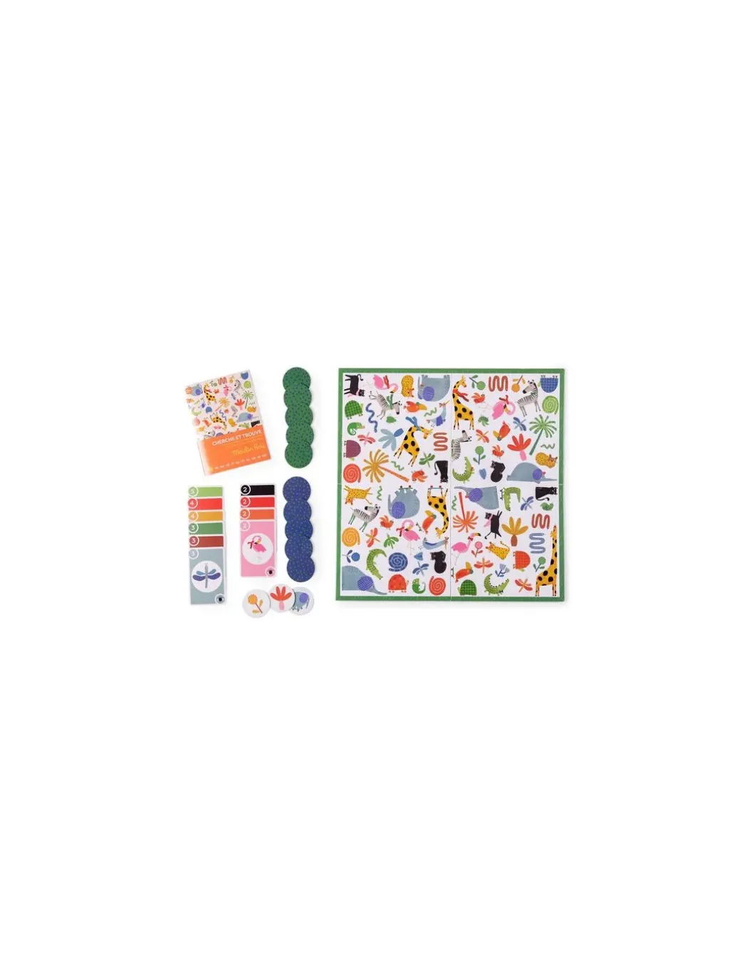 Jeu cherche et trouve Les toupitis - Moulin Roty