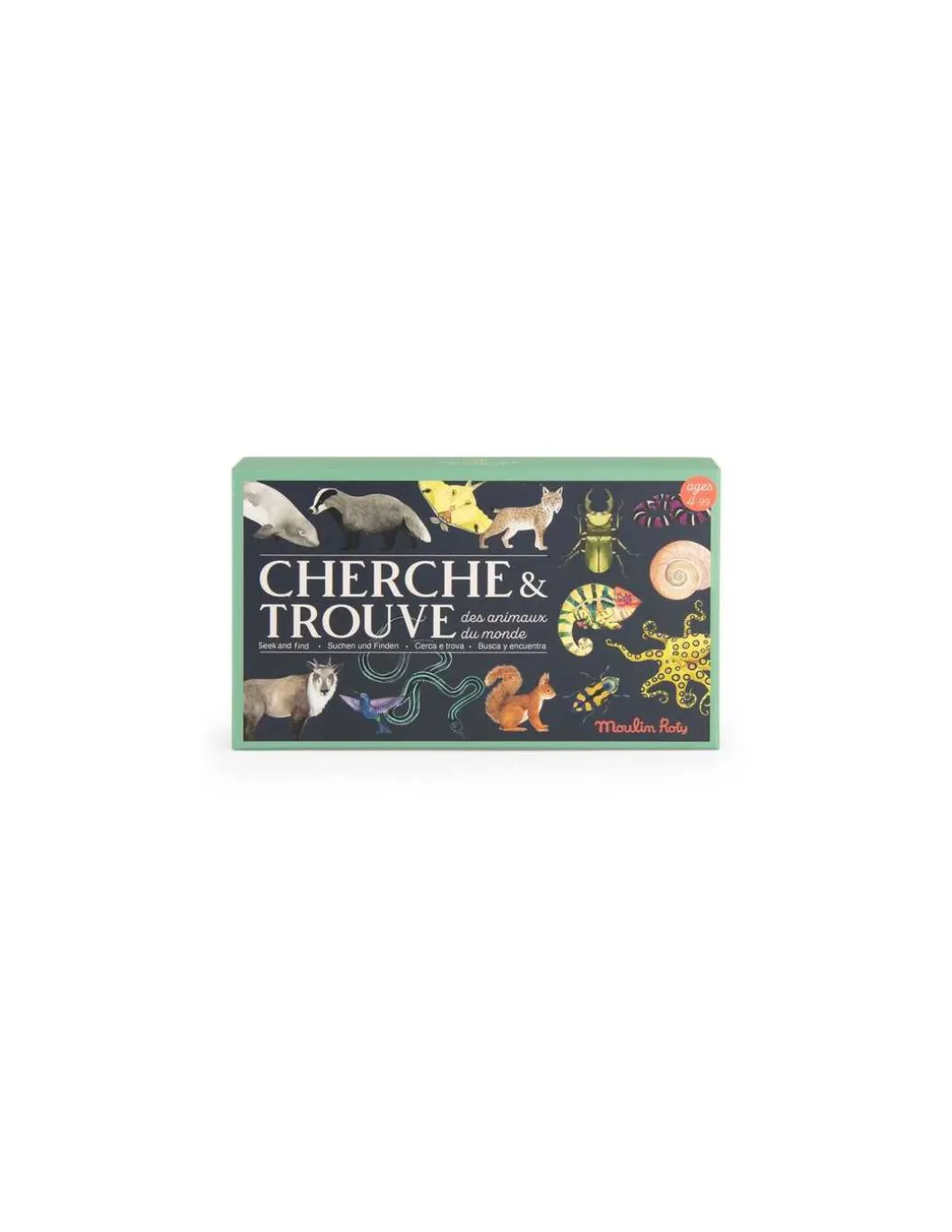 Jeu cherche et trouve Tout autour du monde - Moulin Roty