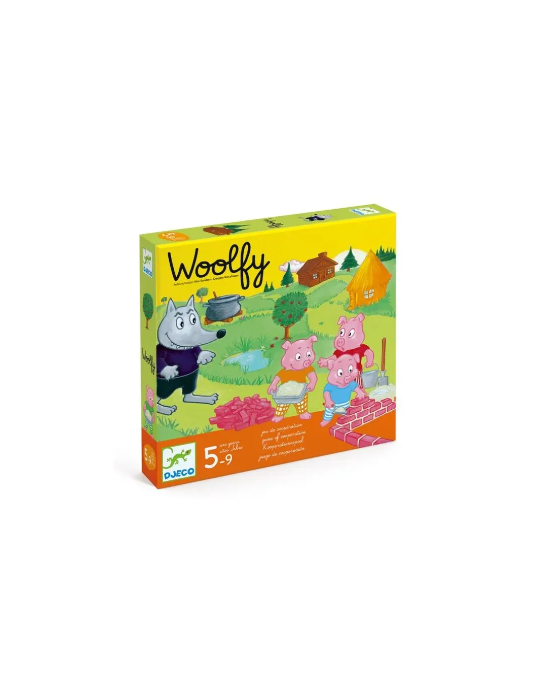 Jeu coopératif Woolfy - Djeco