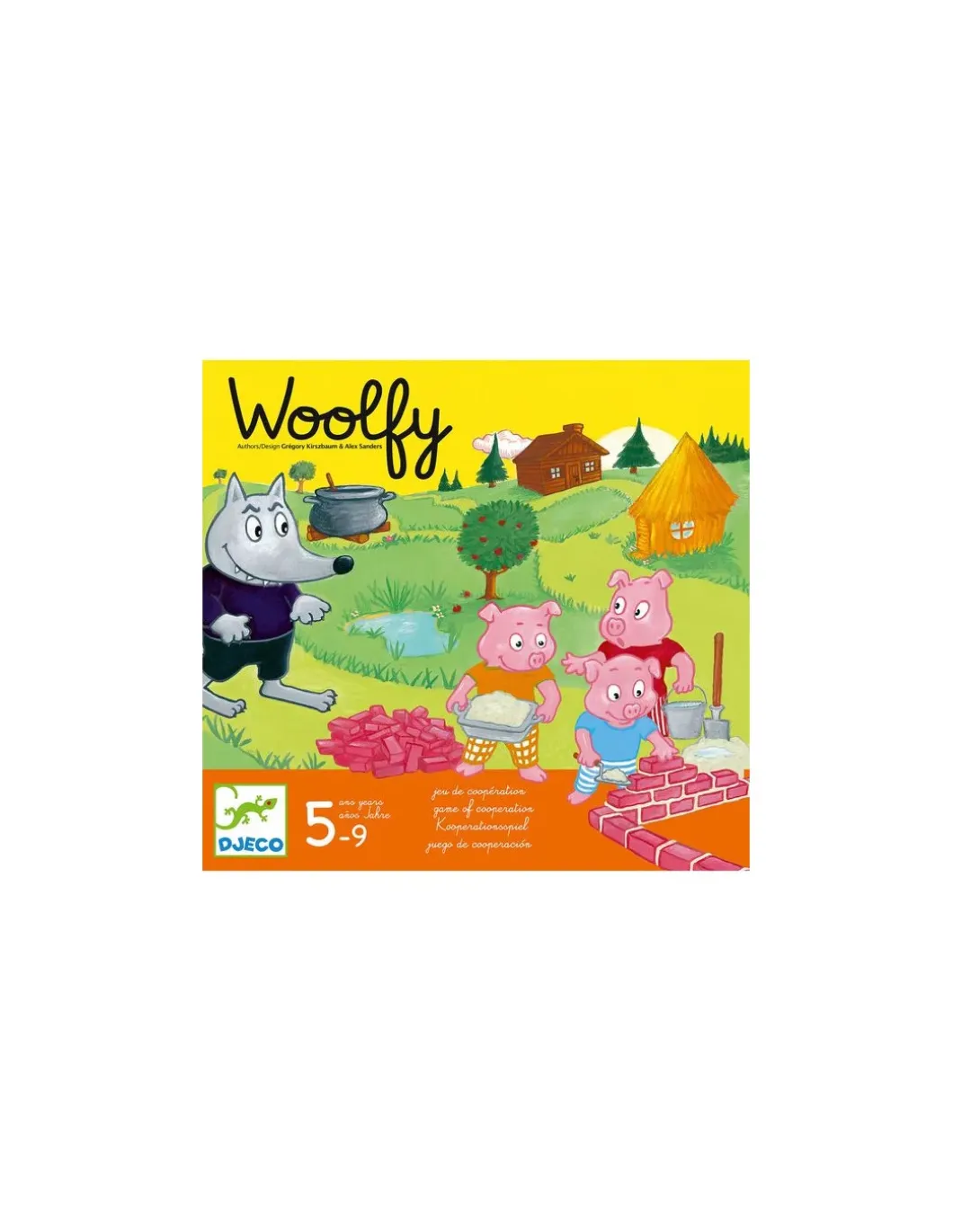Jeu coopératif Woolfy - Djeco
