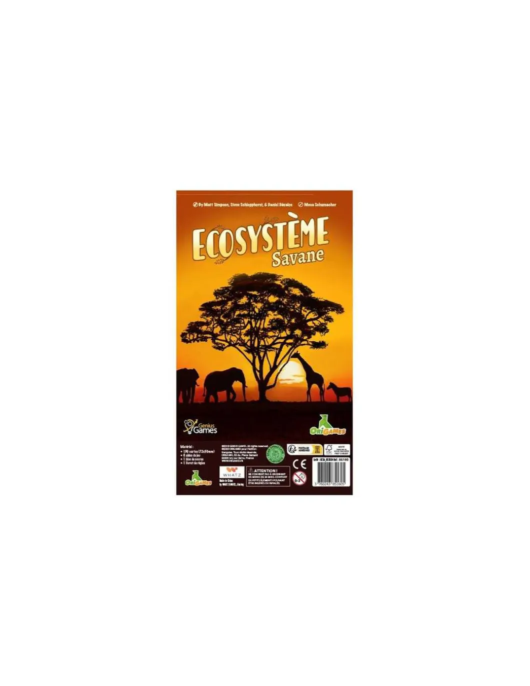 Jeu Écosystème savane