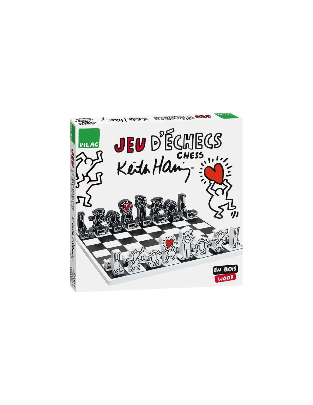 Jeu d'échecs Keith Haring - Vilac