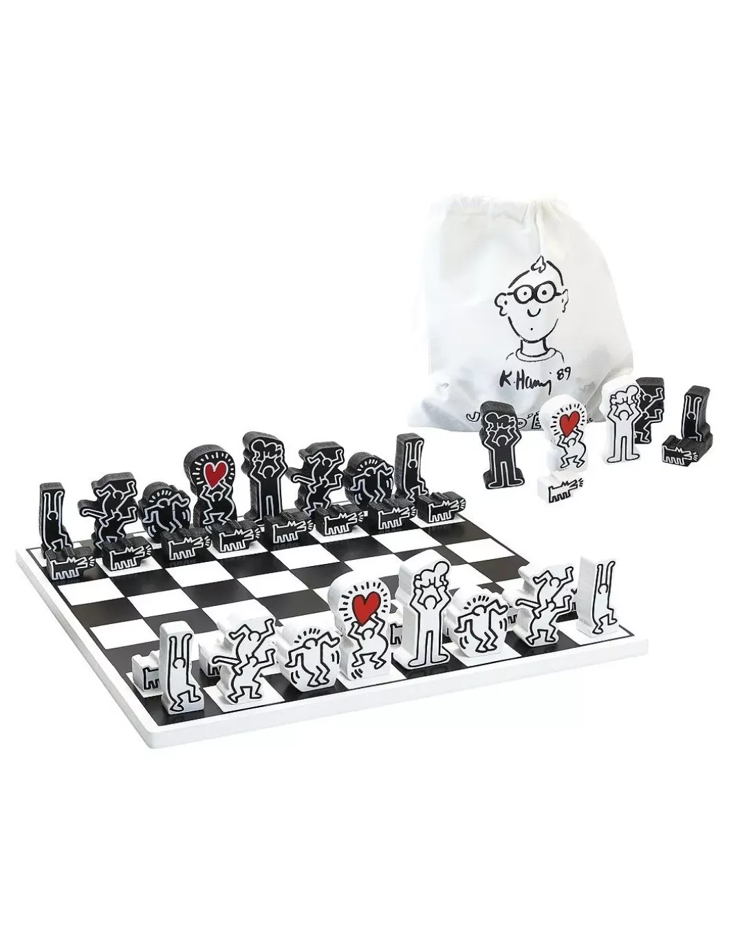 Jeu d'échecs Keith Haring - Vilac
