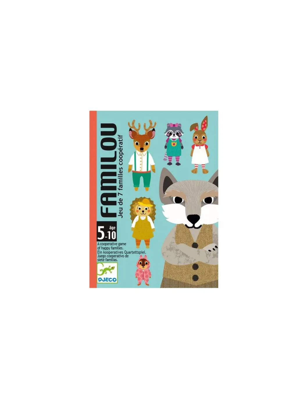 Jeu de 7 familles Familou - Djeco