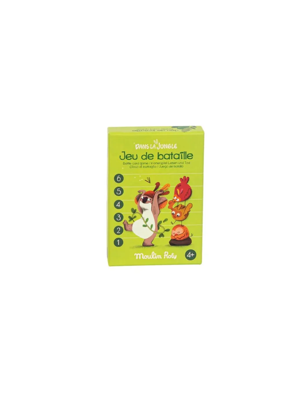 Jeu de bataille Dans la jungle - Moulin Roty
