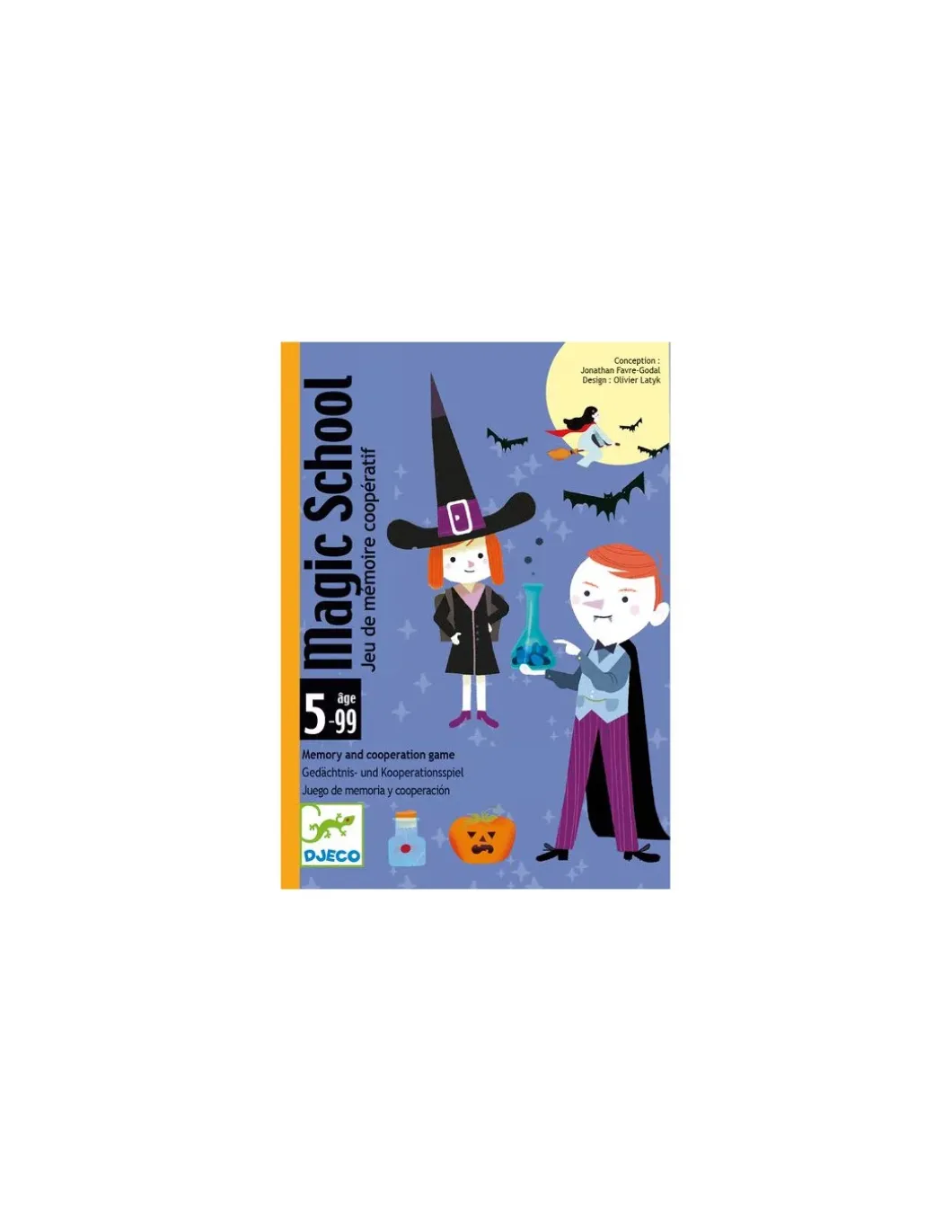 Jeu de carte Magic school - Djeco