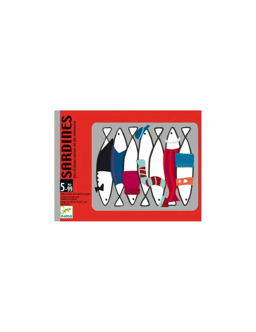 Jeu de carte Sardines - Djeco