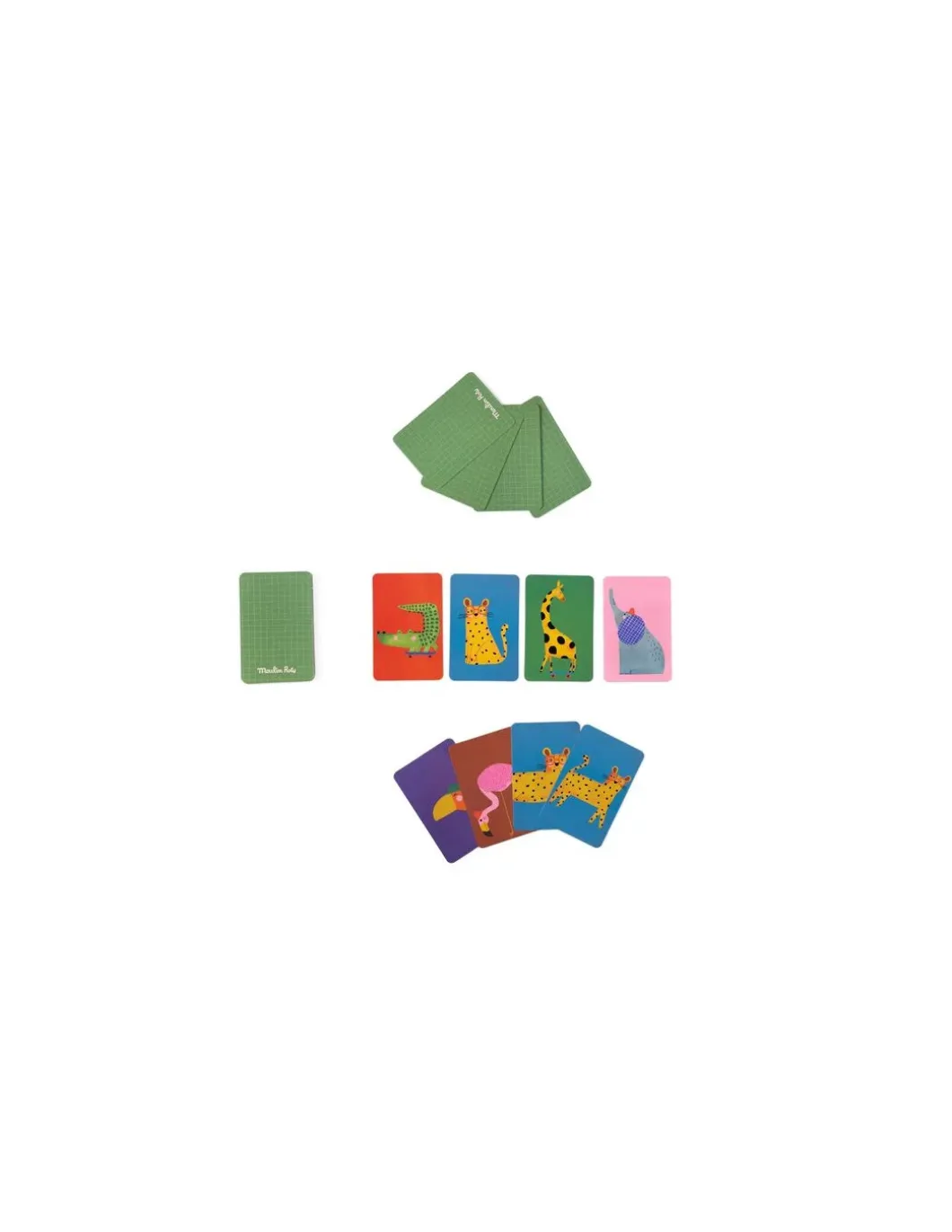Jeu de cartes collec'animo Les toupitis - Moulin Roty