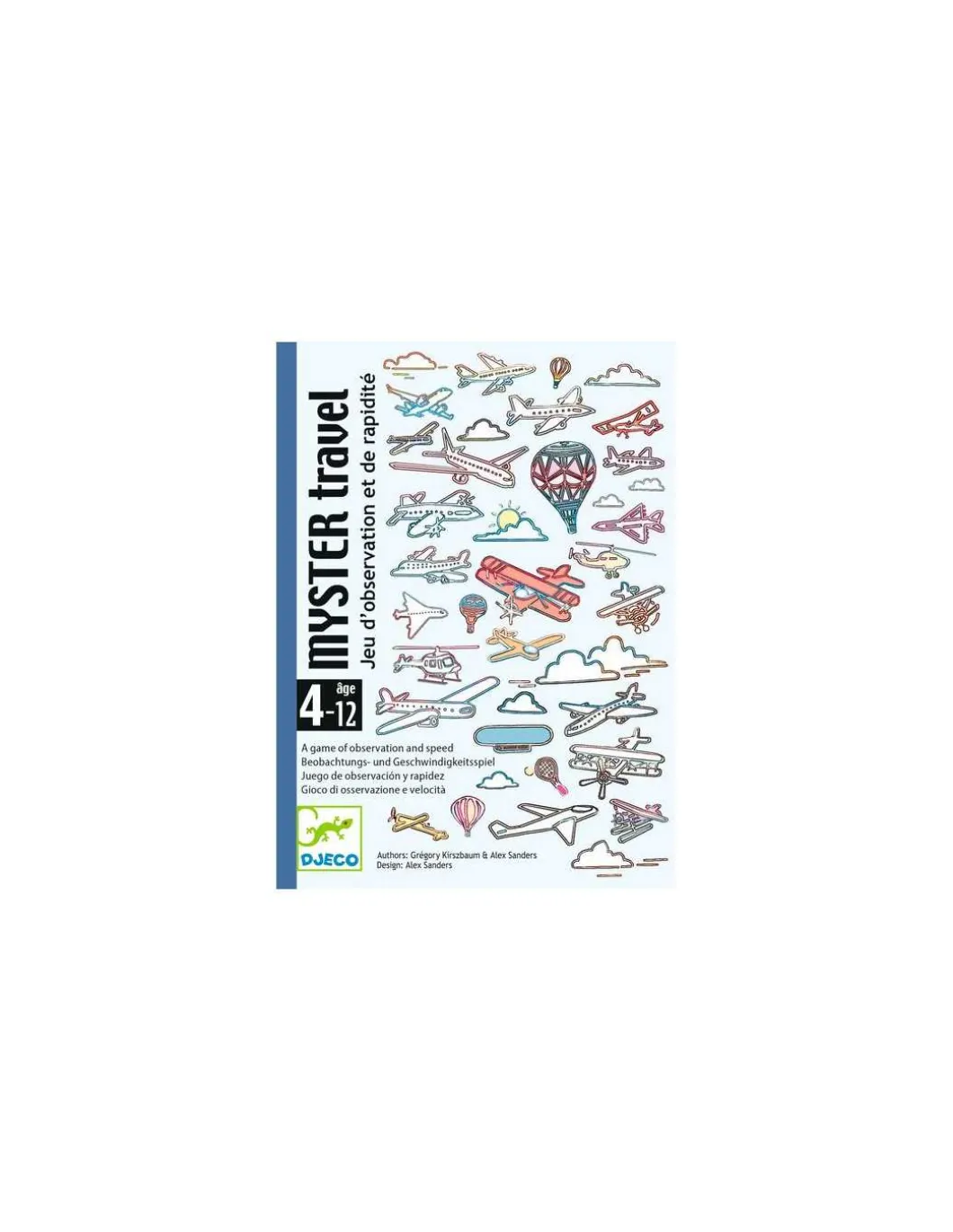 Jeu de cartes Myster Travel - Djeco