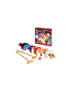 Jeu de croquet animaux de la forêt - Janod