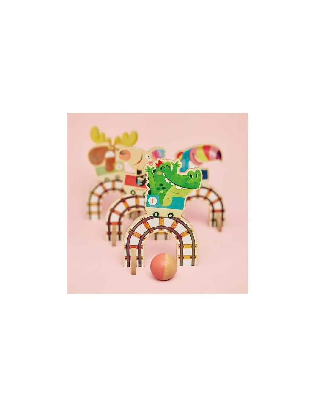Jeu de croquet Grand huit Applepop - Janod