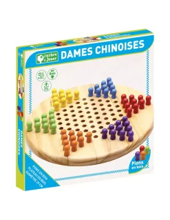 Jeu de dame chinoise en bois