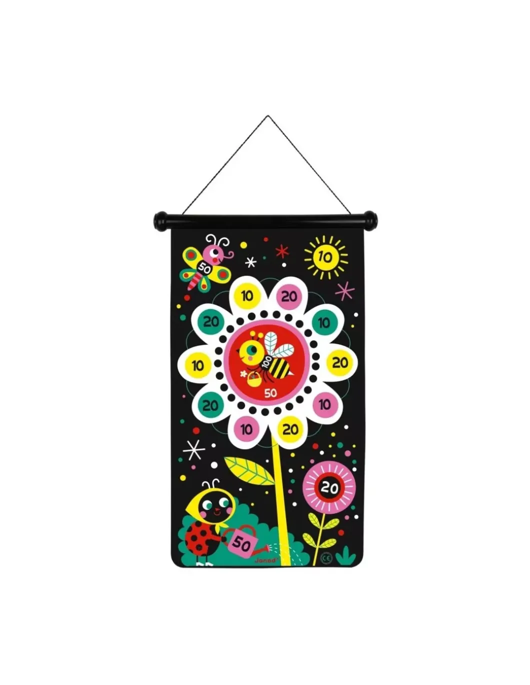 Jeu de fléchettes magnétiques jardin - Janod