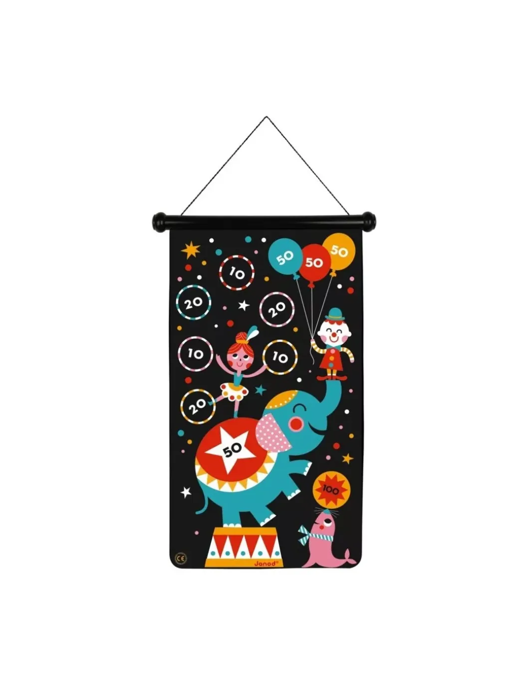 Jeu de fléchettes magnétiques cirque - Janod
