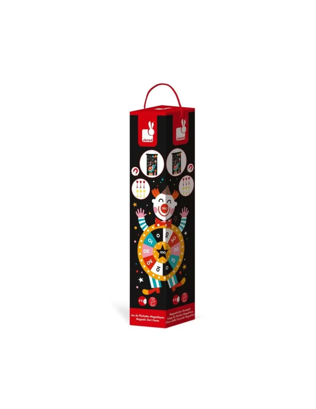 Jeu de fléchettes magnétiques cirque - Janod