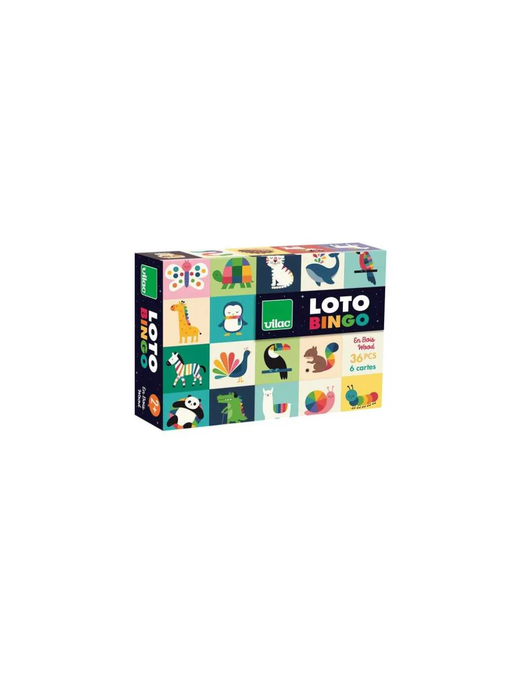 Jeu de loto animaux Andy Westface - Vilac
