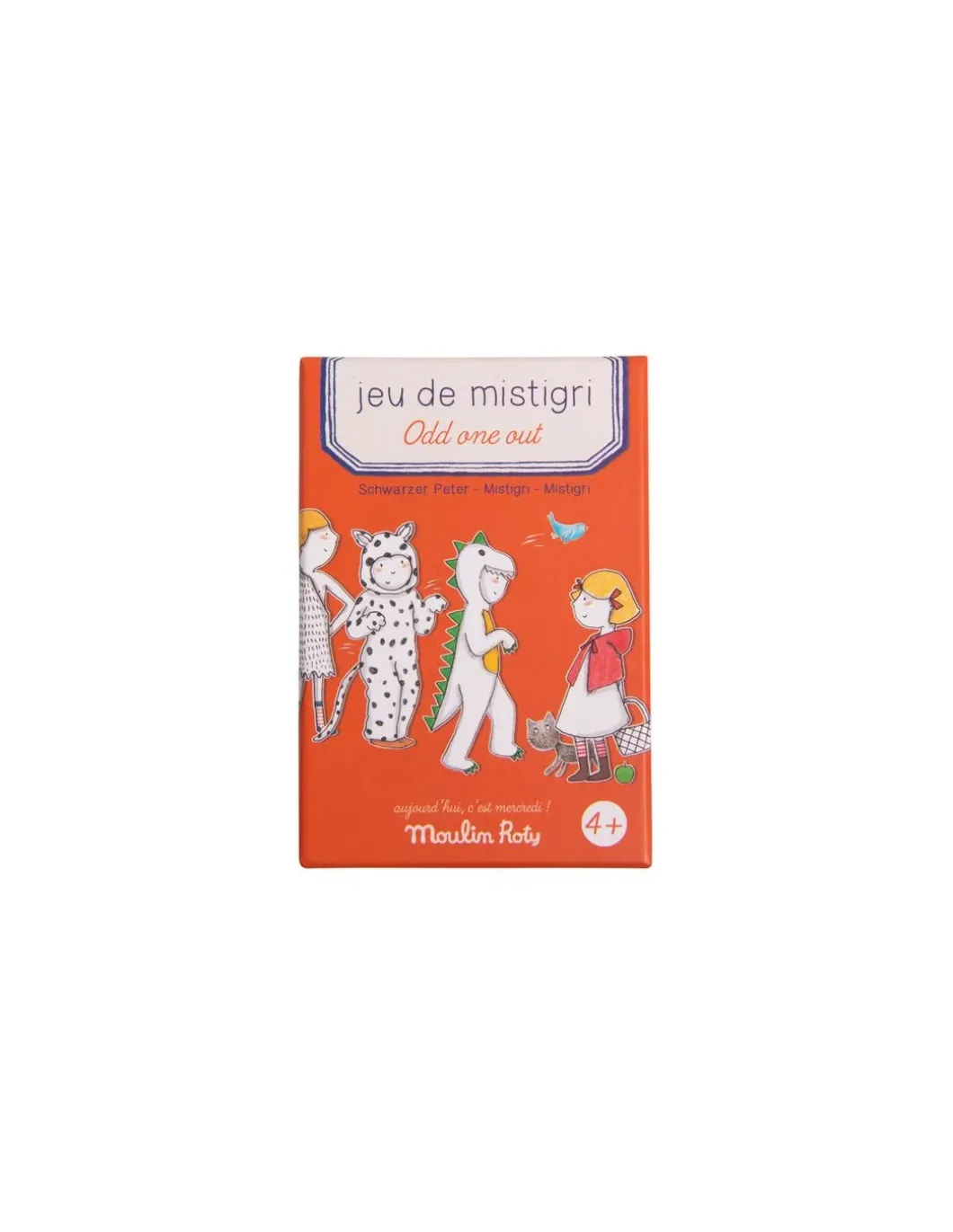 Jeu de mistigri Aujourd'hui c'est mercredi - Moulin Roty