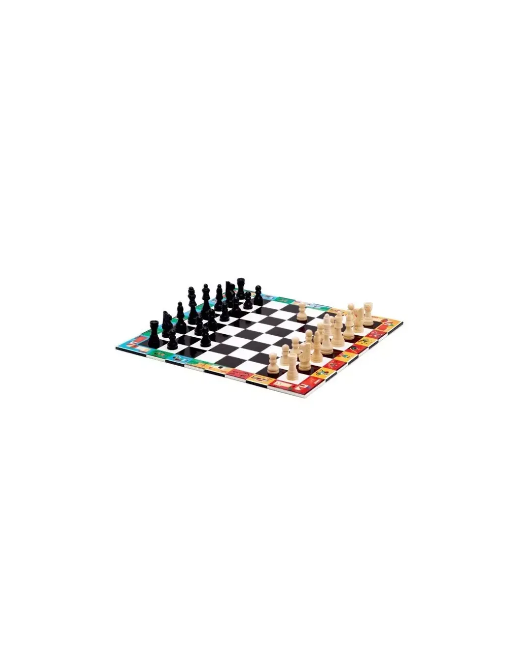 Jeu d'Echecs et de Dames en mallette - Djeco