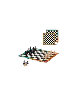 Jeu d'Echecs et de Dames en mallette - Djeco