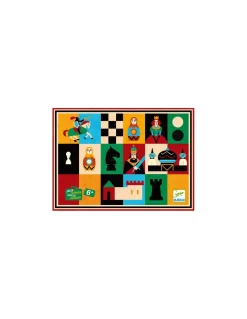 Jeu d'Echecs et de Dames en mallette - Djeco