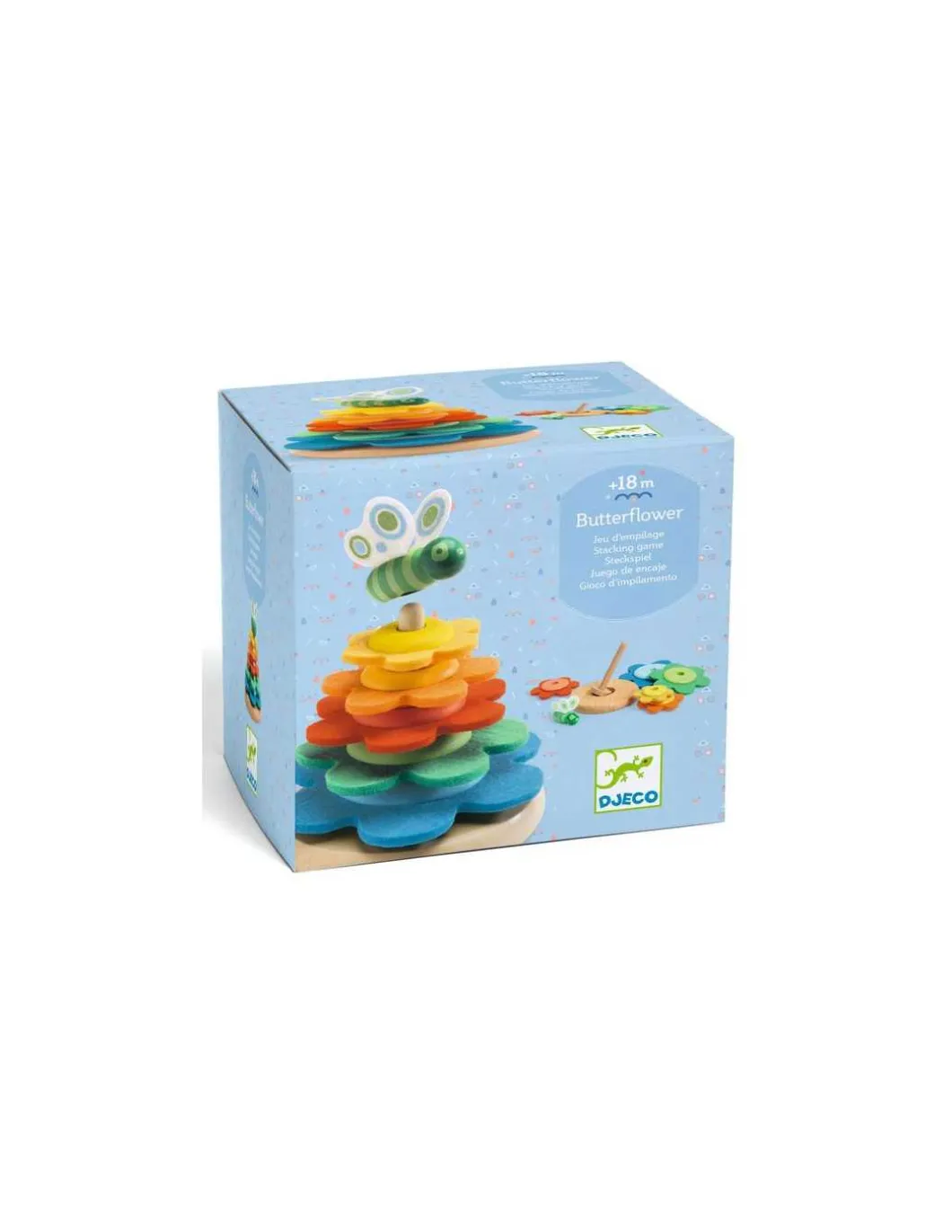 Jeu d'empilage Butterflower - Djeco