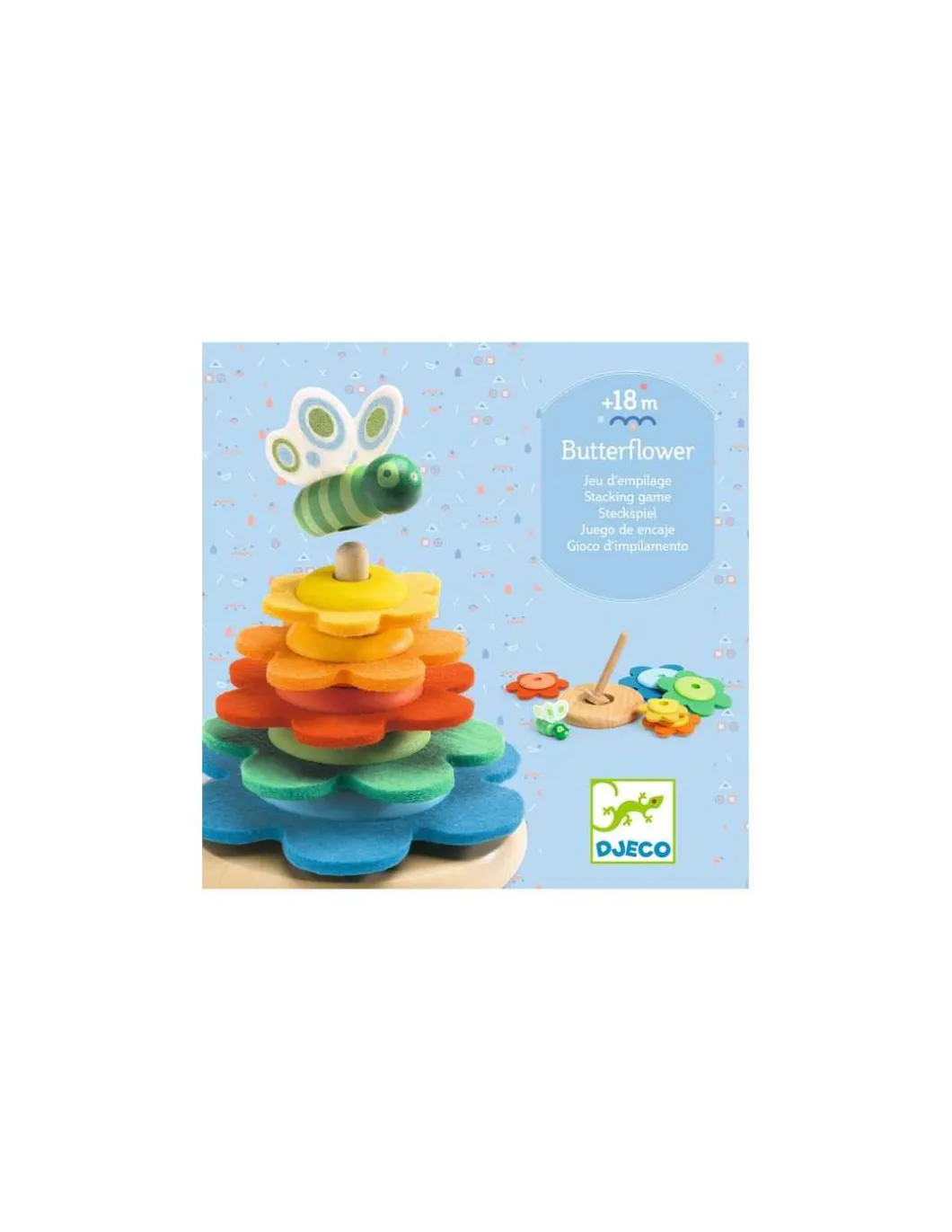 Jeu d'empilage Butterflower - Djeco