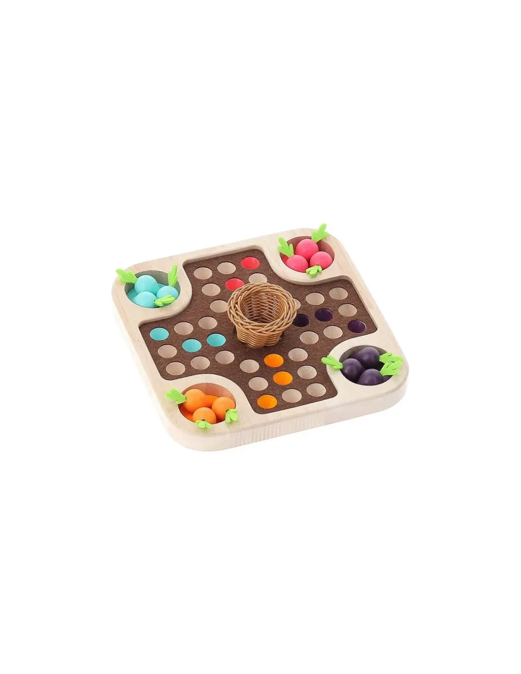 Jeu des petits chevaux, petites carottes - Vilac