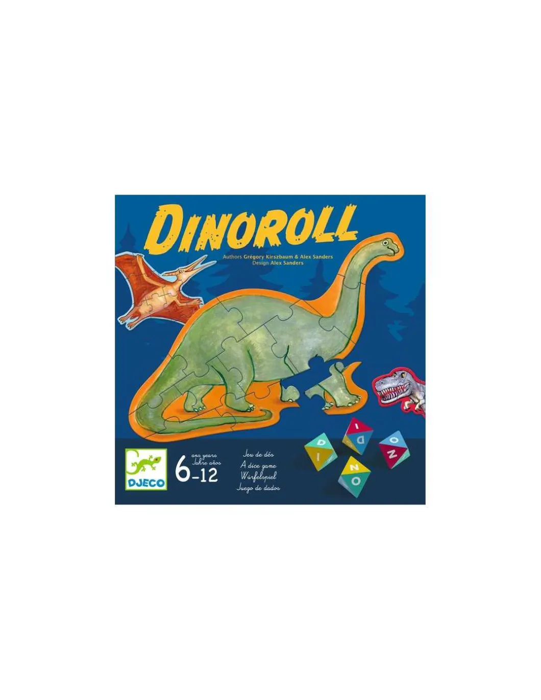 Jeu Dinoroll - Djeco