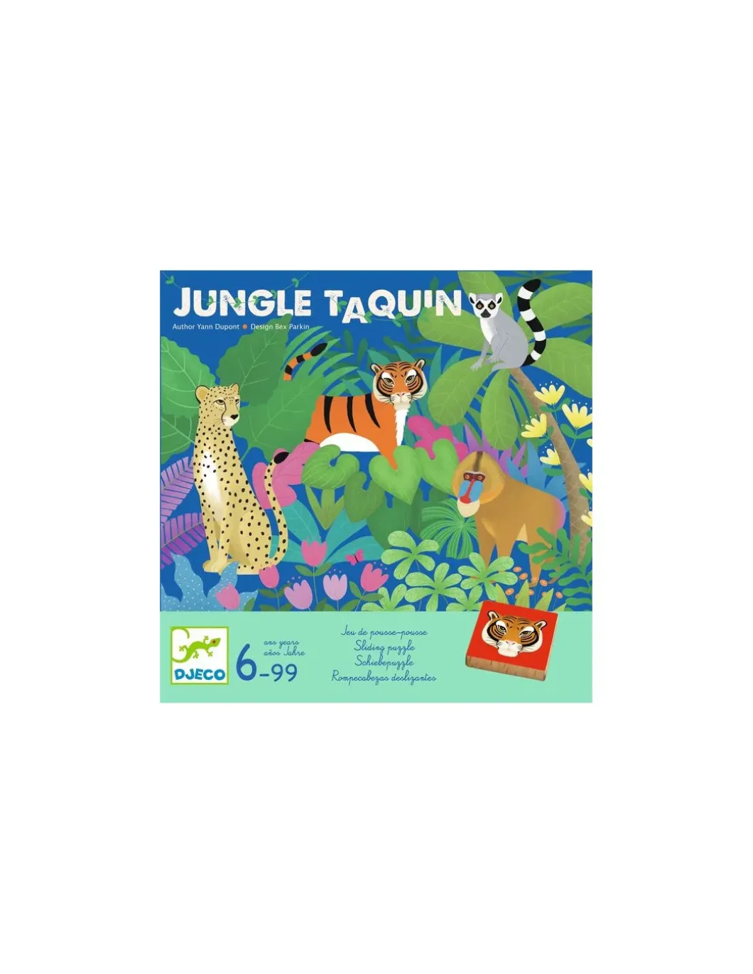 Jeu Jungle Taquin - Djeco
