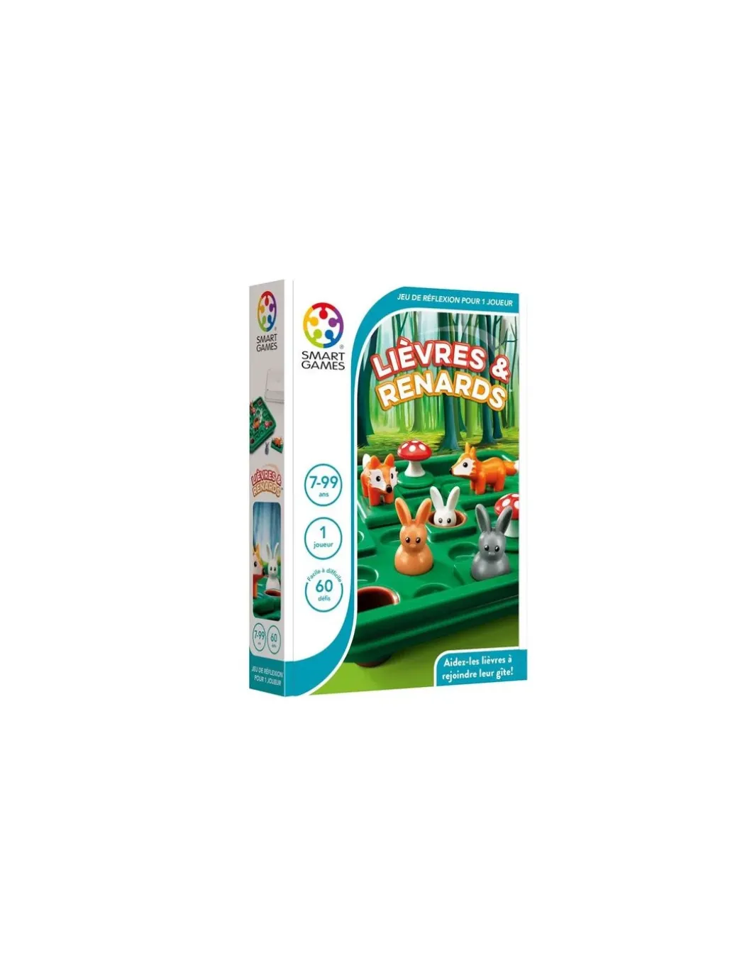 Jeu Lièvres et renards 60 défis - Smartgames