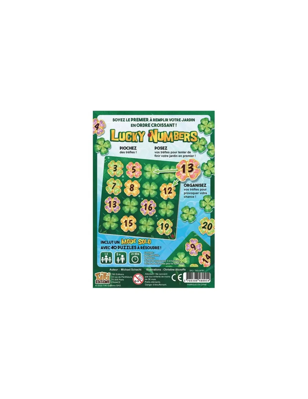 Jeu Lucky numbers