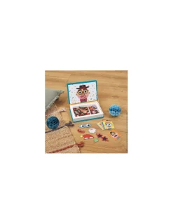 Jeu Magnetibook Crazy face - Janod