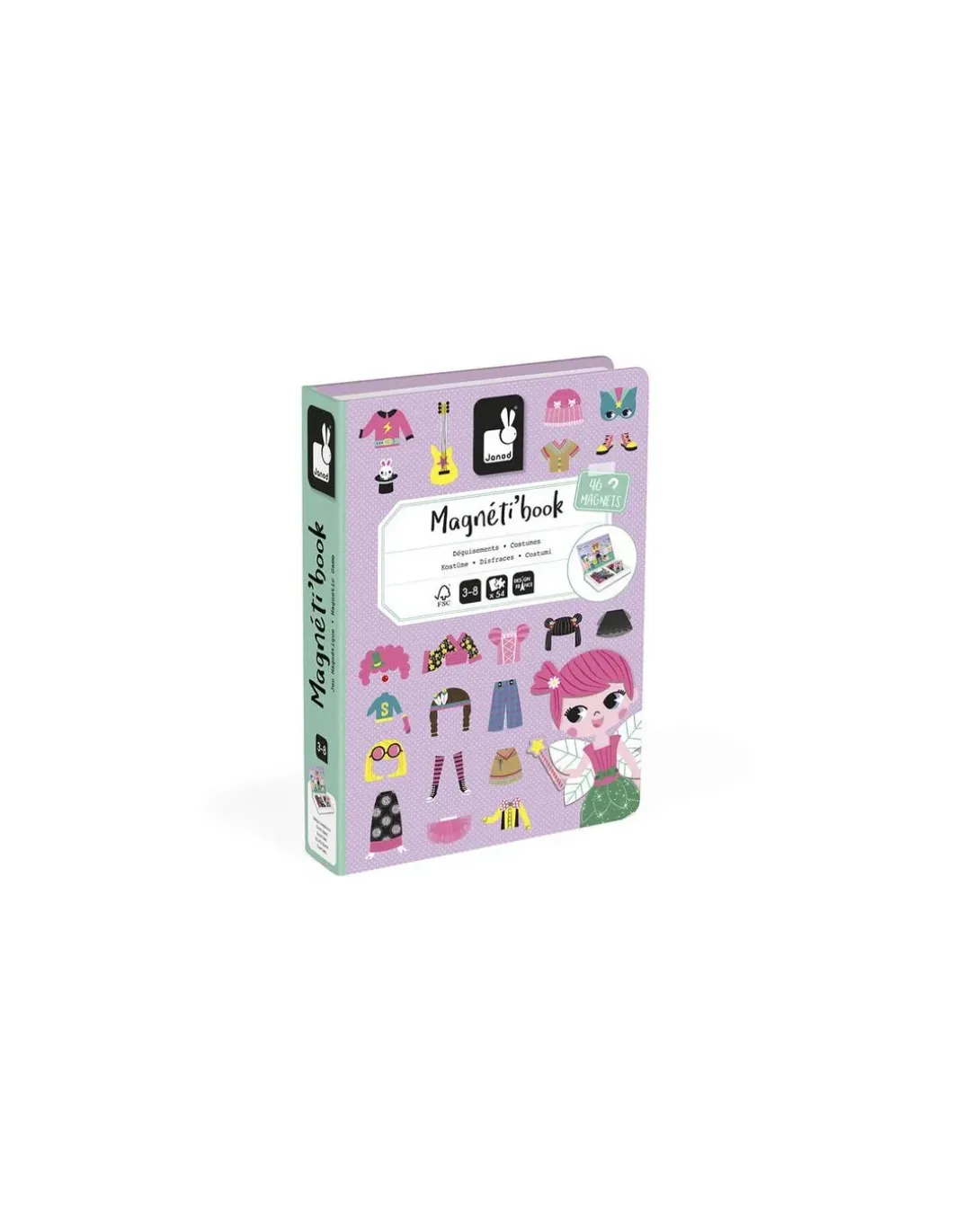 Jeu Magnetibook Fille - Janod