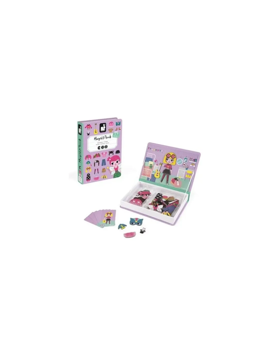 Jeu Magnetibook Fille - Janod
