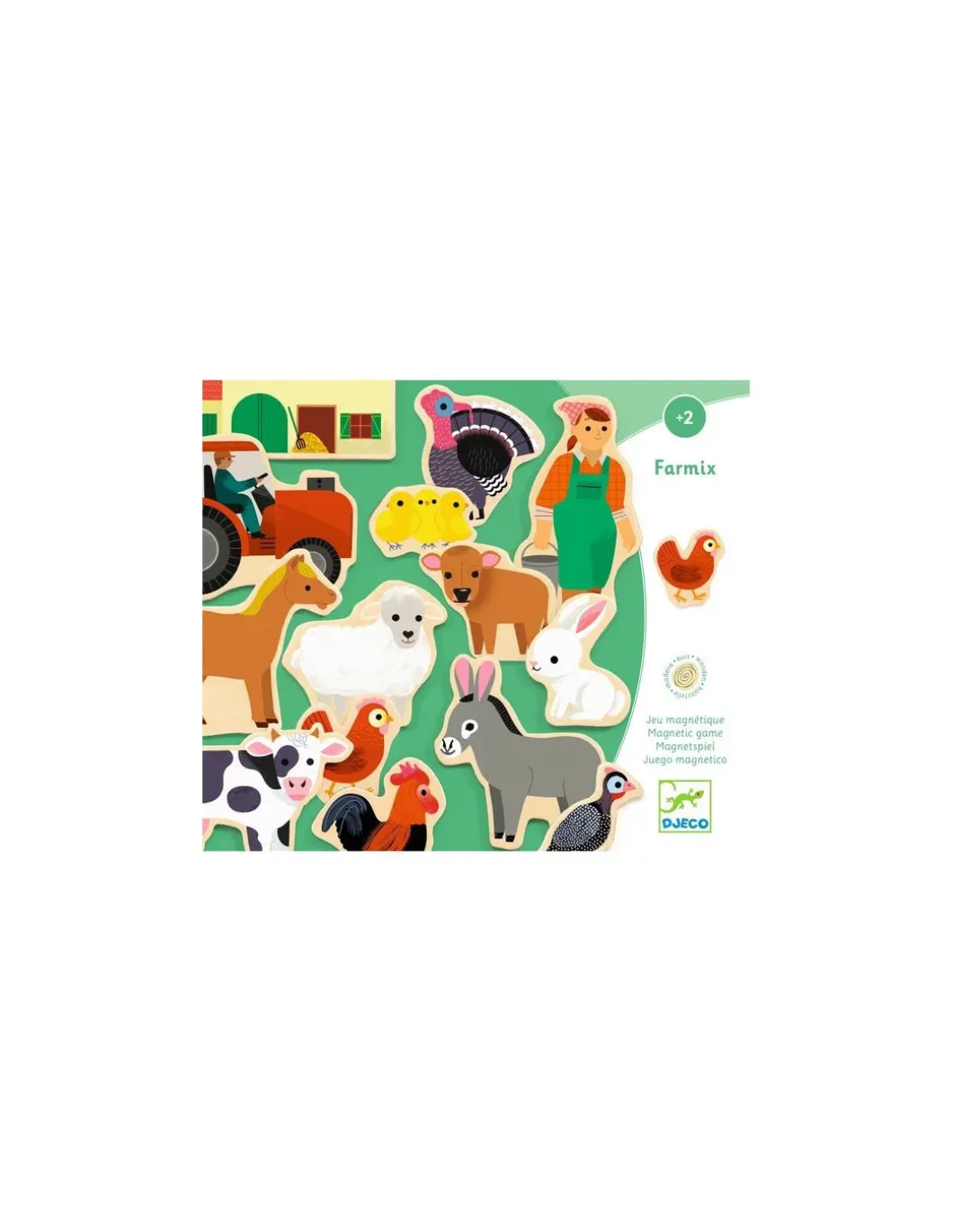 Jeu magnétique Farmix - Djeco